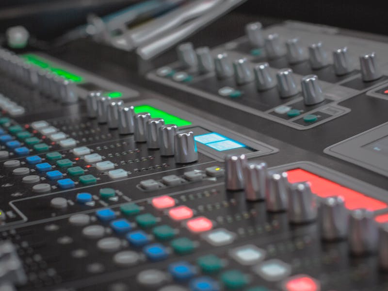 Consola de sonido